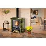 Kachlová kamna ABX Florencie exklusive Zelená